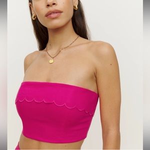 Reformation “Lizzi” crop top